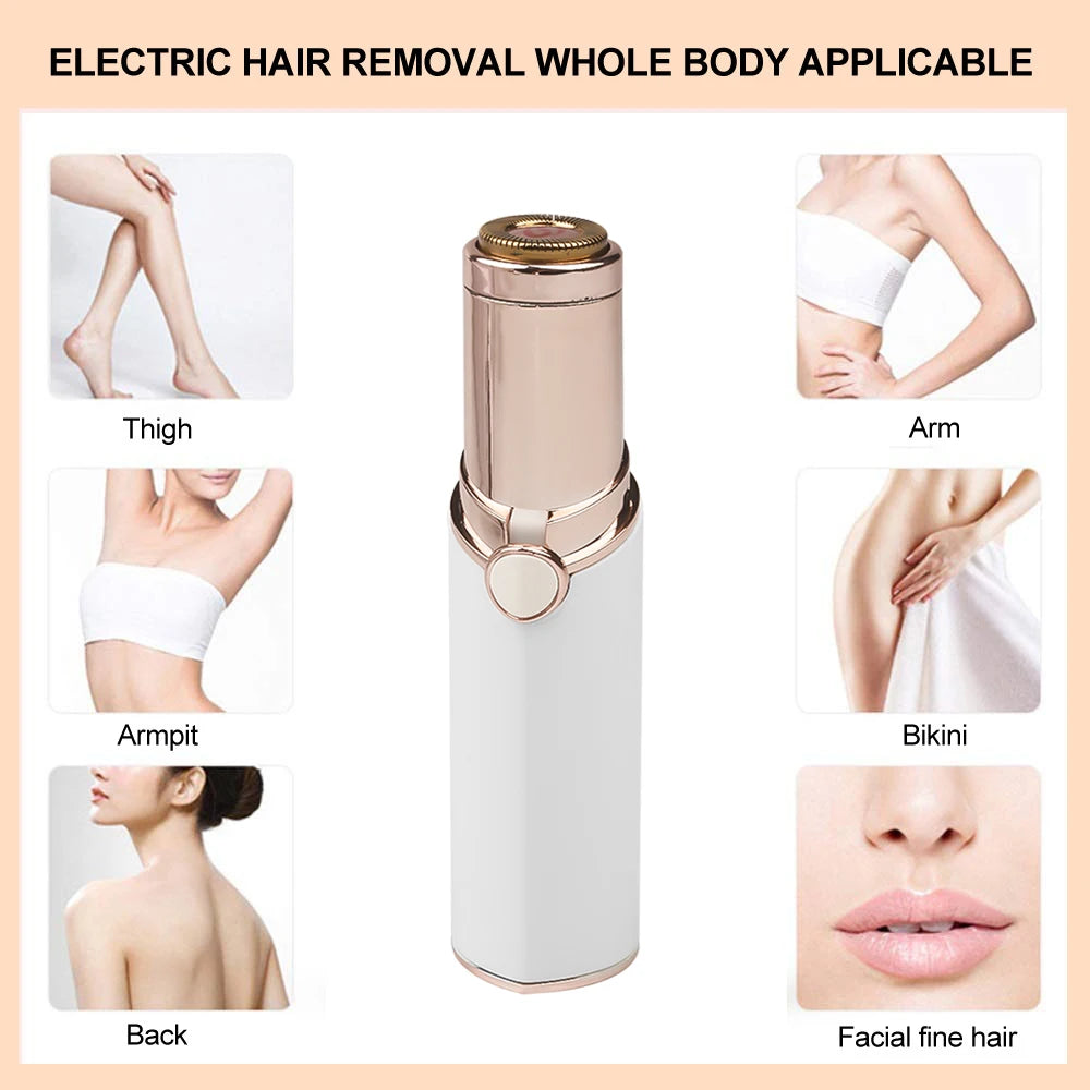 Electric Eyebrow Trimmer Face Epilator Hair Remover For Ladies Painless Bikini Hair Remover Mini Trimmer Lady Shaving Tool