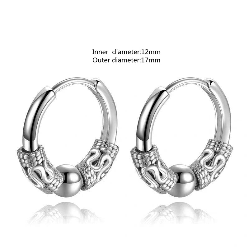 Huggie Hoop Earrings Small Earrings Women Men Ear Piercing Ring Anti-Allergic Jewelry