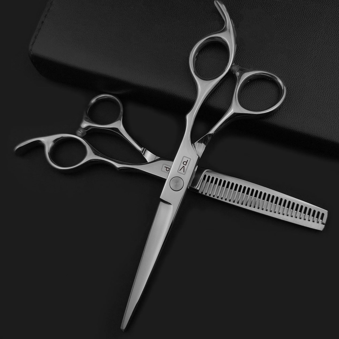 6.0" Hair Scissors Professional Hairdressing Scissors Set Barber Scissors Thinning Shears Hair Cutting Tool Hairdresser Scissors