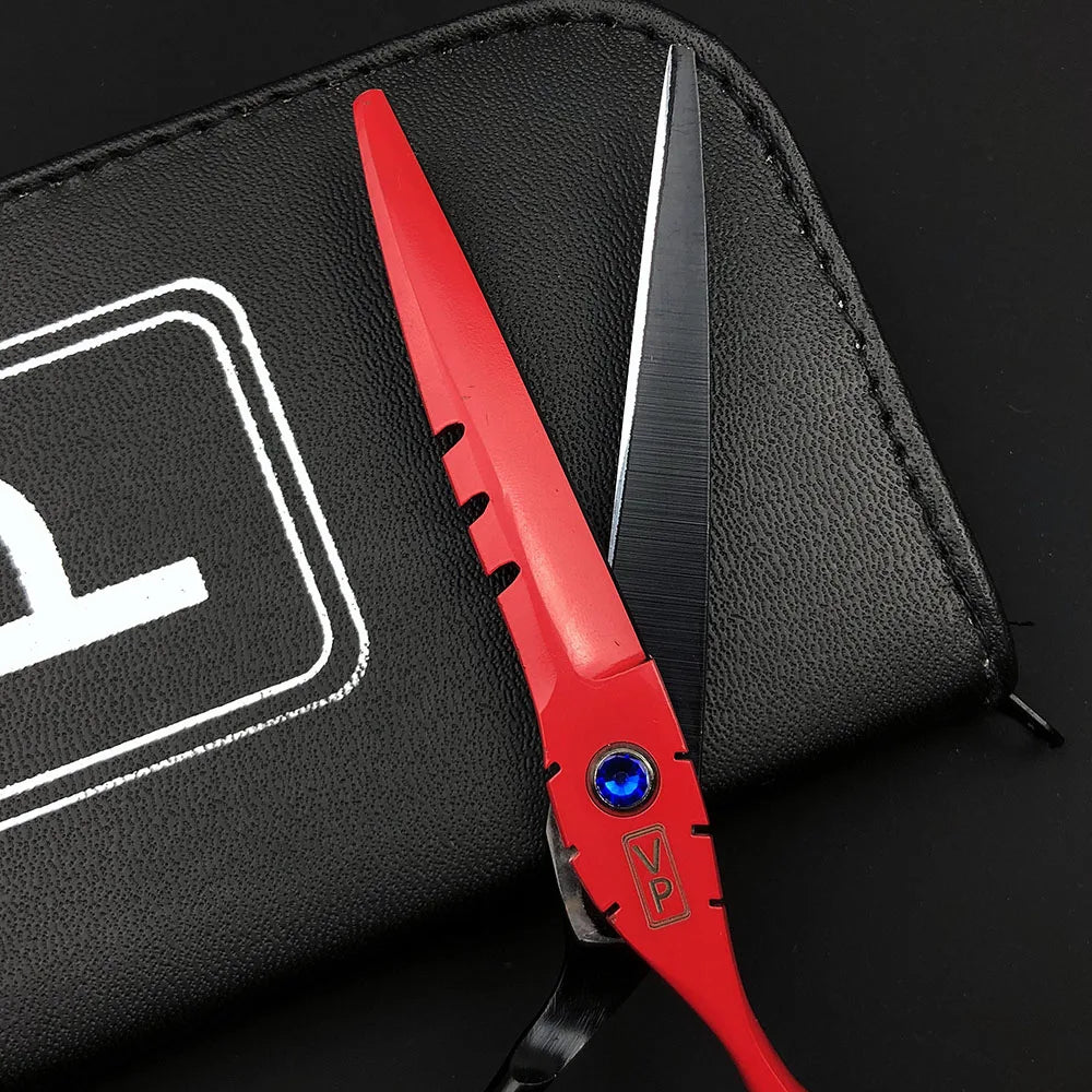 6.0" Hair Scissors Professional Hairdressing Scissors Set Barber Scissors Thinning Shears Hair Cutting Tool Hairdresser Scissors