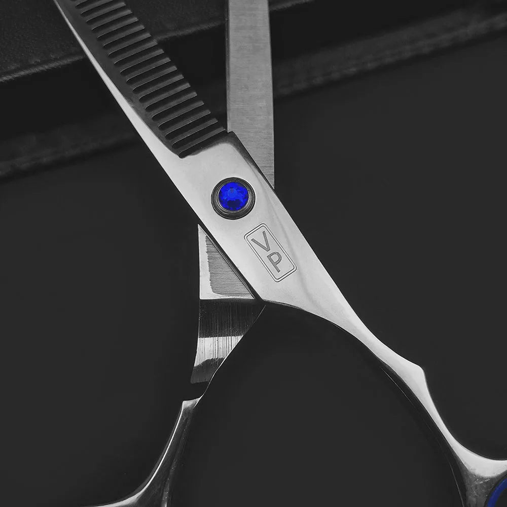 6.0" Hair Scissors Professional Hairdressing Scissors Set Barber Scissors Thinning Shears Hair Cutting Tool Hairdresser Scissors