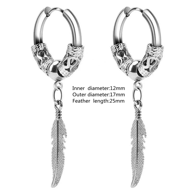 Huggie Hoop Earrings Small Earrings Women Men Ear Piercing Ring Anti-Allergic Jewelry