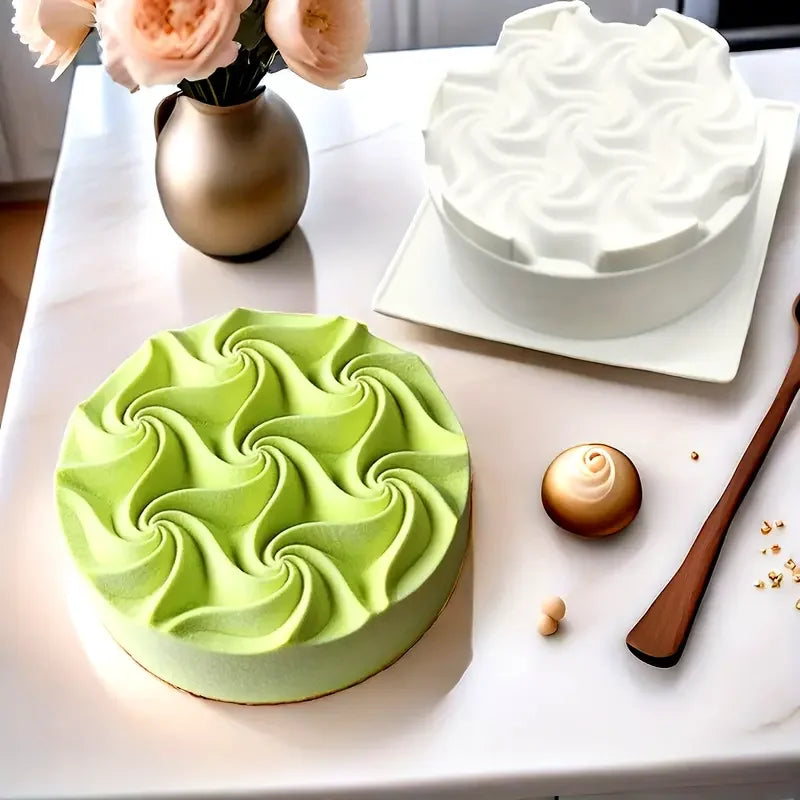 Round Mousse Cake Silicone Mold For Baking Pan Chocolate Fondant Dessert Brownie Pastry Reusable Kitchen Cake Baking Tools