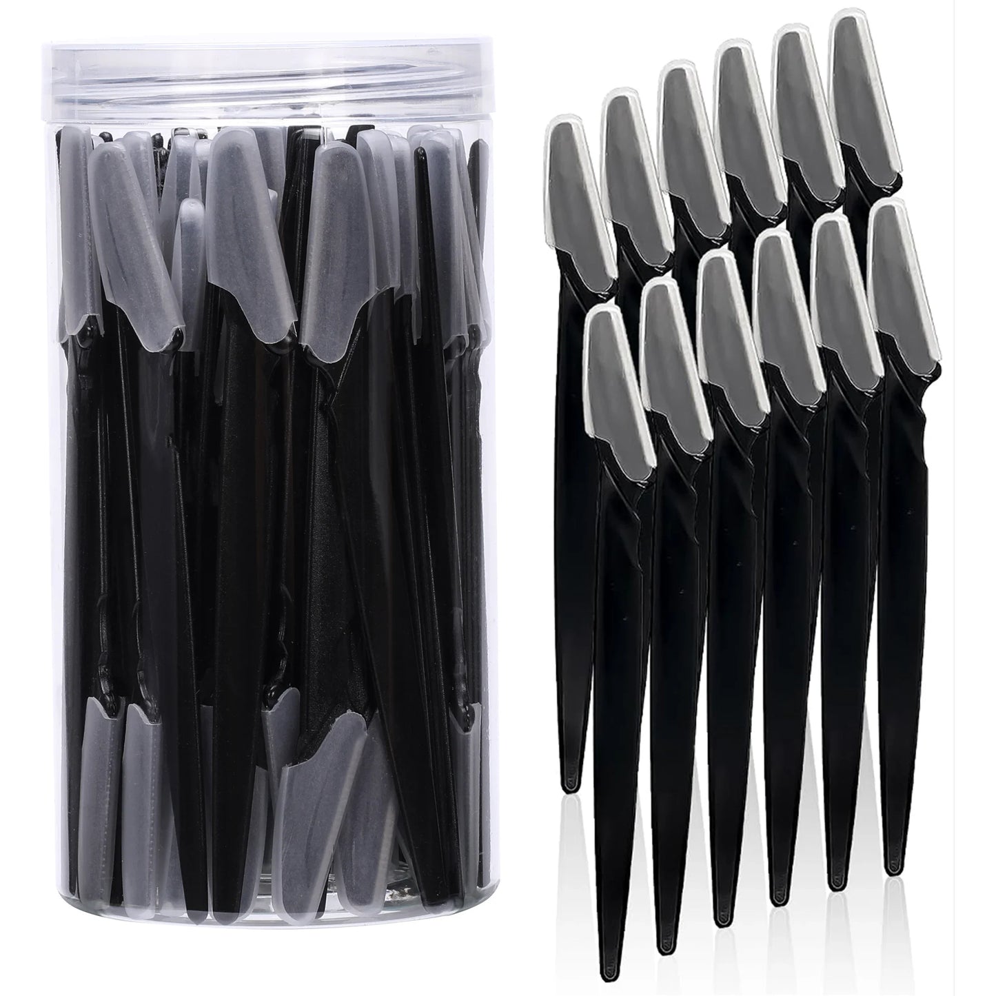 Eyebrow Razor and Face Razor for Women and Men Eyebrow Hair Trimmer and Shaver Dermaplaning Tool for Face with Protective Cover