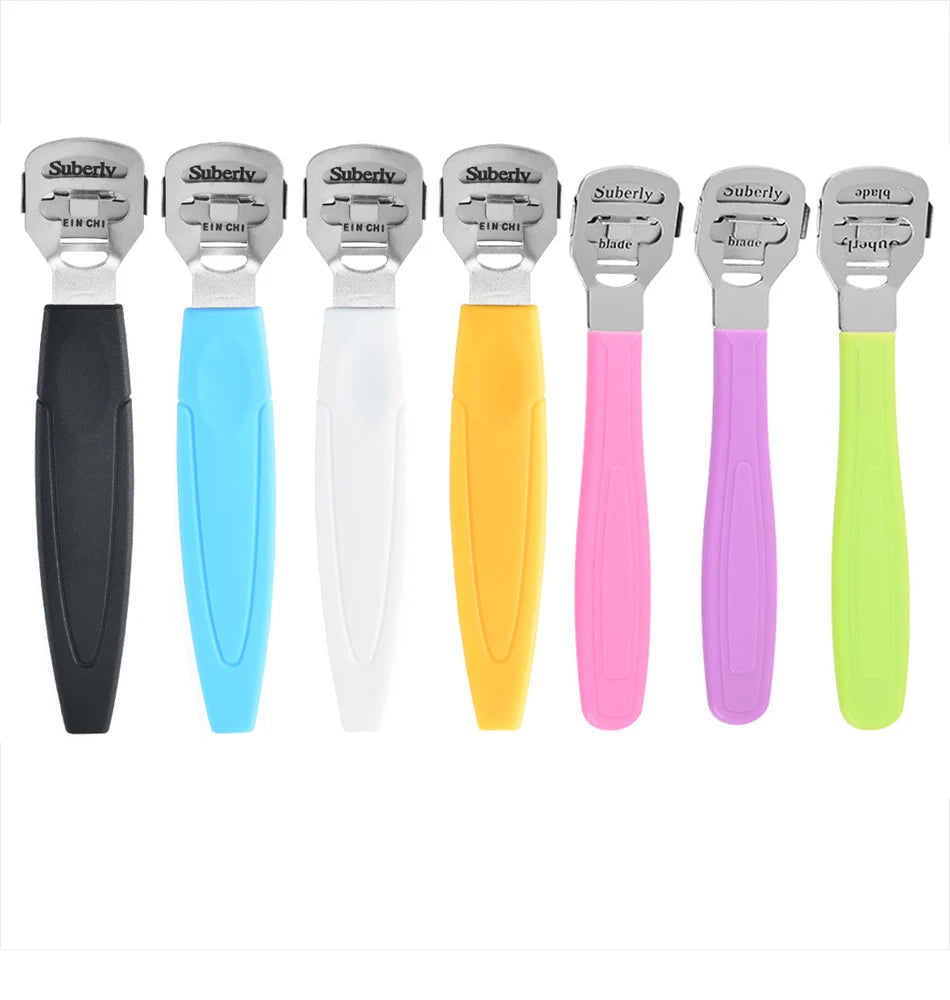 Stainless Steel Callus Remover Feet Shaver Corn Cuticle Cutter Dead Skin Removal Rasp File Foot Care Professional Pedicure Tools