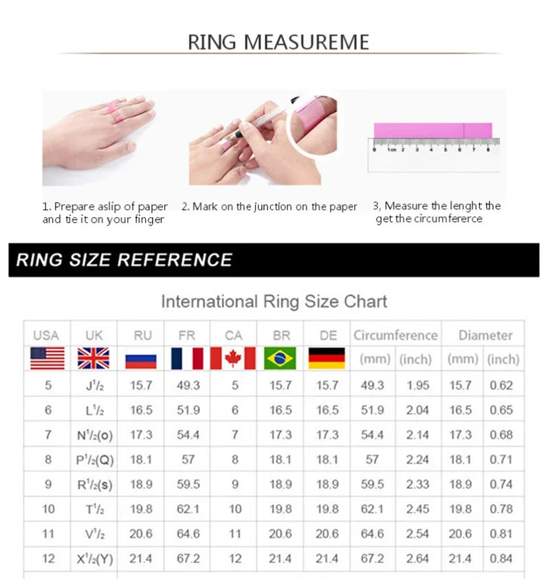 925 Sterling Silver Rings Gold Separation Inlaid Zircon Rings For Women Glamour Jewelry Engagement Wedding Gifts