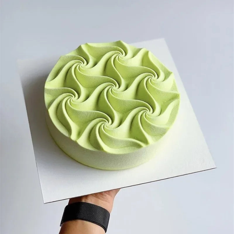 Round Mousse Cake Silicone Mold For Baking Pan Chocolate Fondant Dessert Brownie Pastry Reusable Kitchen Cake Baking Tools