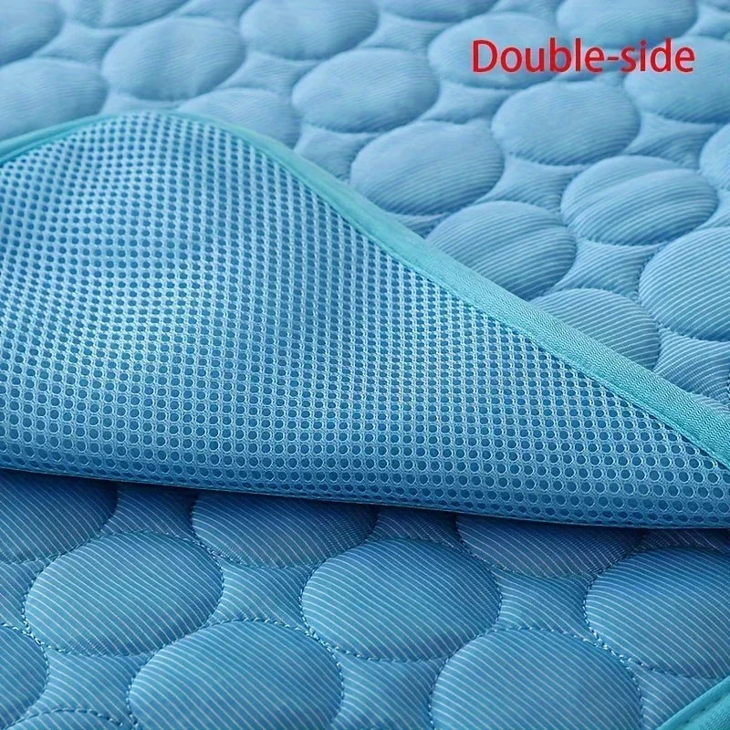New Pet cooling pad Summer Cat and dog sofa Pad Soft Ice Silk Cold Feel Nest pad Summer dog cooling pad Dog bed