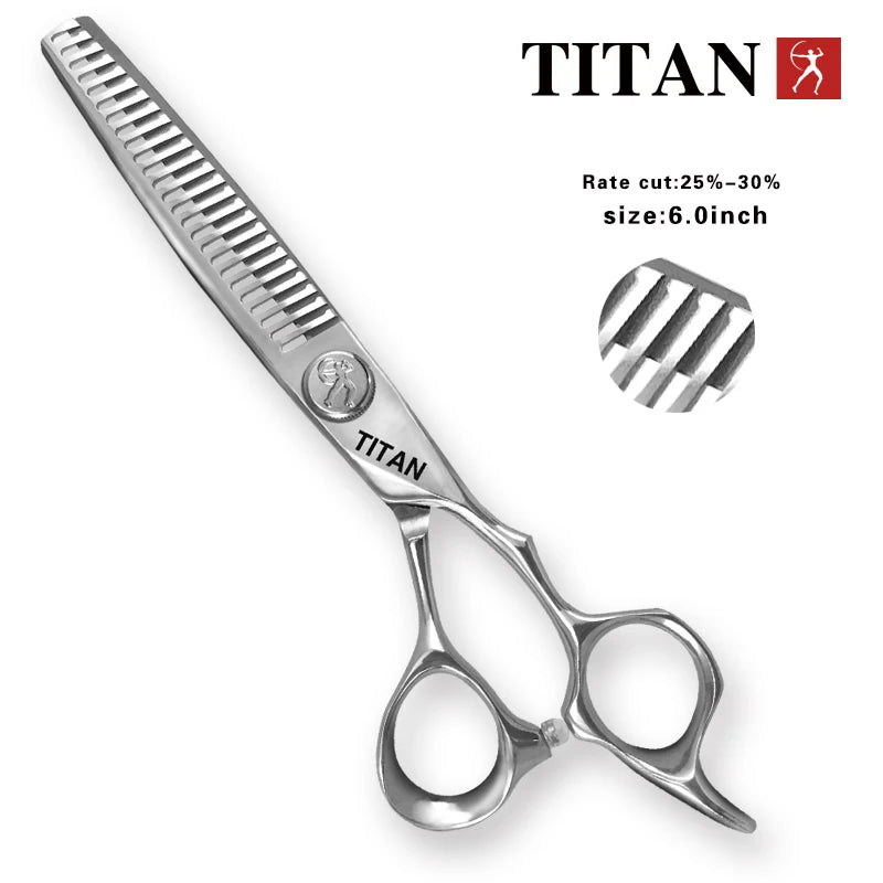 TITAN professional hairdresser barber tools salon hair cutting thinning shears set of 6.0 7 inch hair scissors