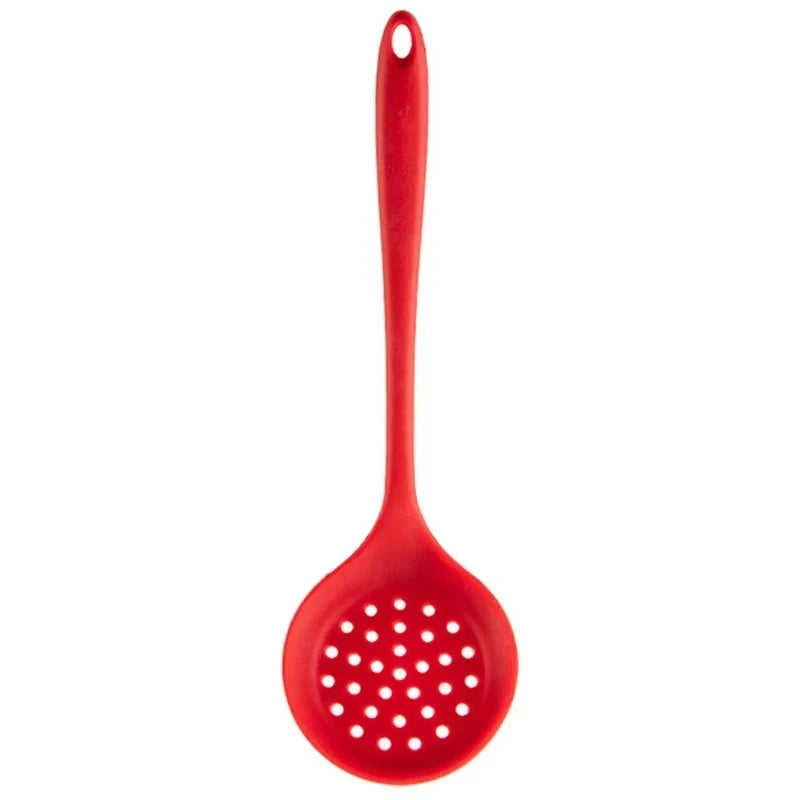 1PCS Random Color Silicone Kitchen Ware Cooking Utensils Spatula Beef Meat Egg Kitchen Scraper Wide Pizza Cooking Tools Shovel