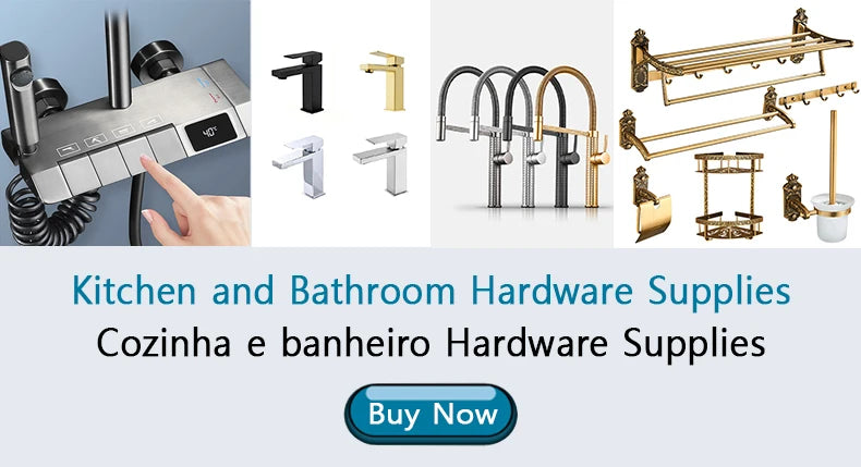 Shower Set Accessories Brass Shower System Bathroom Thermostatic Faucet Hot Cold Mixed Bathtub Shower Faucet LED Digital Faucet