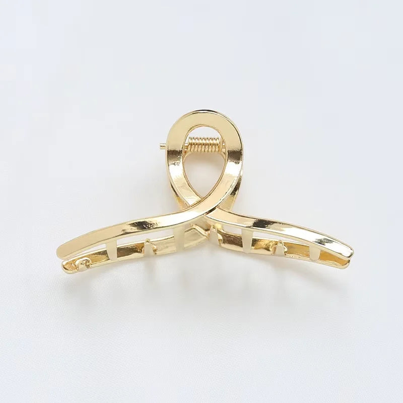 Strong Hold Metal Hair Claw Clips for Thick and Heavy Hair - Non-Slip Hair Jaw Clamp for Long Hair - Fashionable Hair Styling Ac