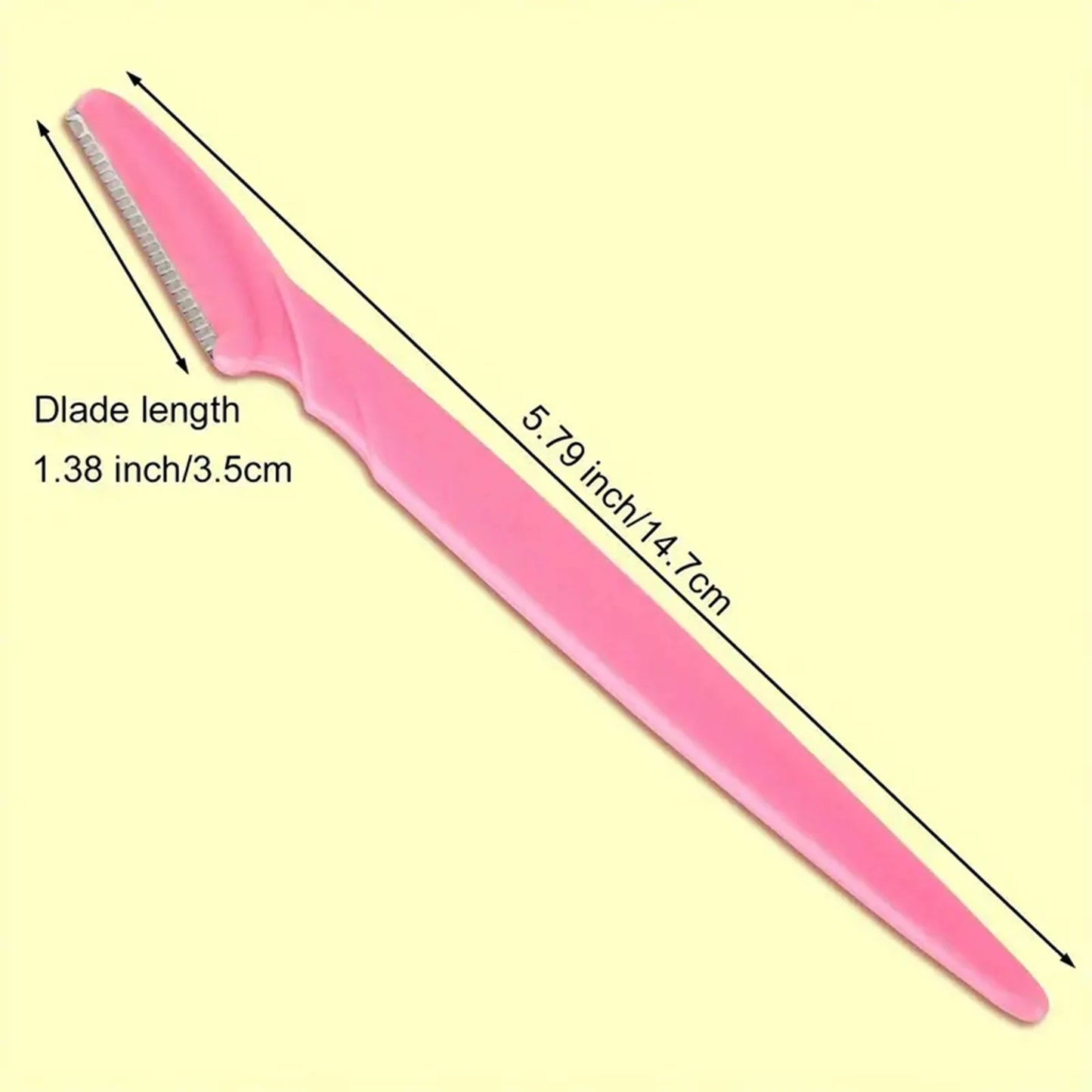 Eyebrow Razor and Face Razor for Women and Men Eyebrow Hair Trimmer and Shaver Dermaplaning Tool for Face with Protective Cover