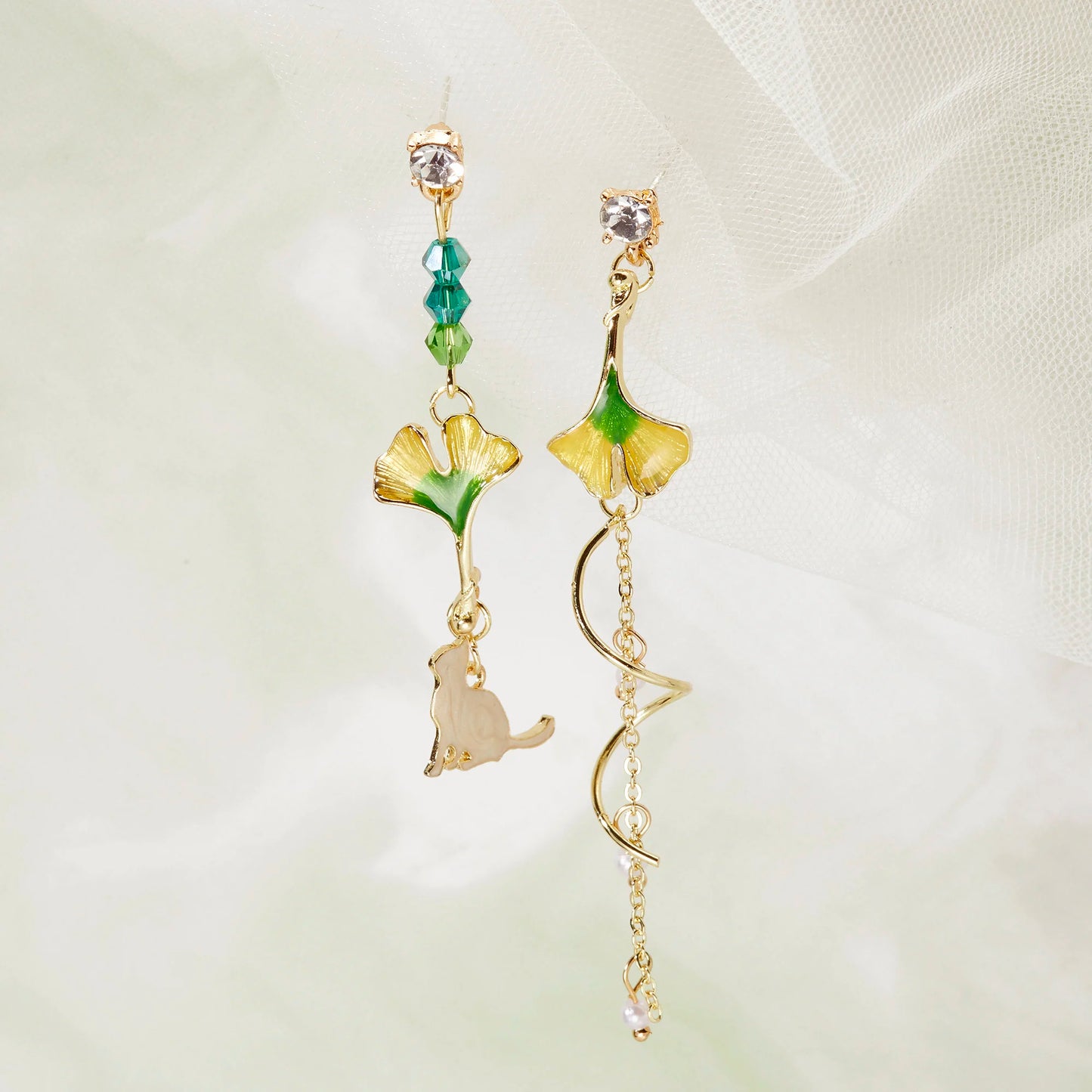 New Flower Bohemia Hanging Earrings Women Fashion Long Tassel Rhinestone Flowers Earring Female Wedding Party Jewelry Gift