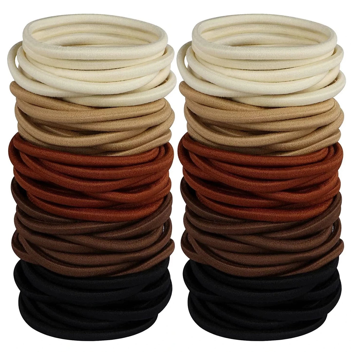 10/30/50pcs 4MM Black Ponytail Holder Elastic Hair Bands Scrunchies For Women Men Girl Lady Hairband Leagues Headband Accessory