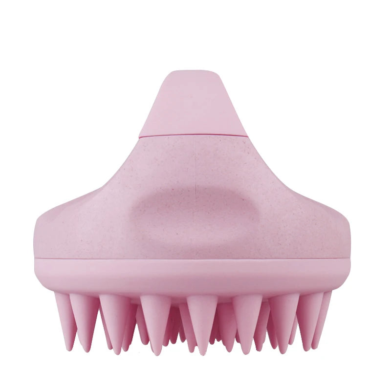 Hair Scalp Massager Brush Silicone Shampoo Brush Head Scrubber Scalp Brush