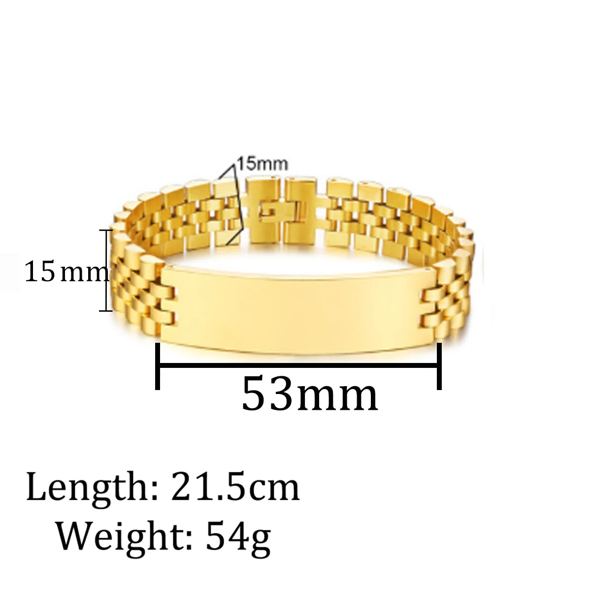 Atoztide 10mm Punk Men Personalised Engraved Name Date Bracelets for Women Thick Chain Stainless Steel Jewelry Bangle Gift