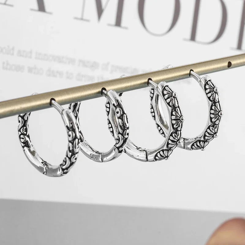 Huggie Hoop Earrings Small Earrings Women Men Ear Piercing Ring Anti-Allergic Jewelry