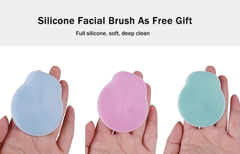 Hair Scalp Massager Brush Silicone Shampoo Brush Head Scrubber Scalp Brush