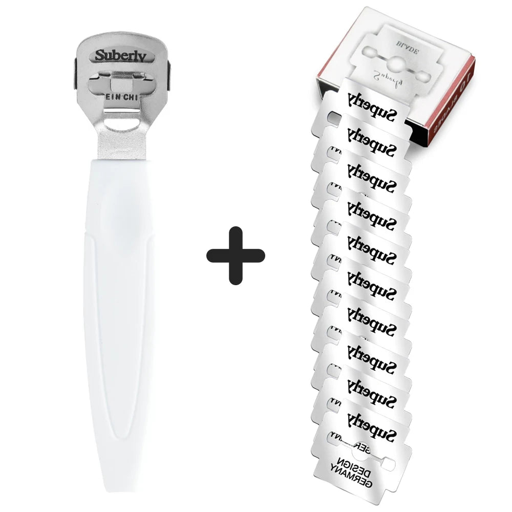 Stainless Steel Callus Remover Feet Shaver Corn Cuticle Cutter Dead Skin Removal Rasp File Foot Care Professional Pedicure Tools