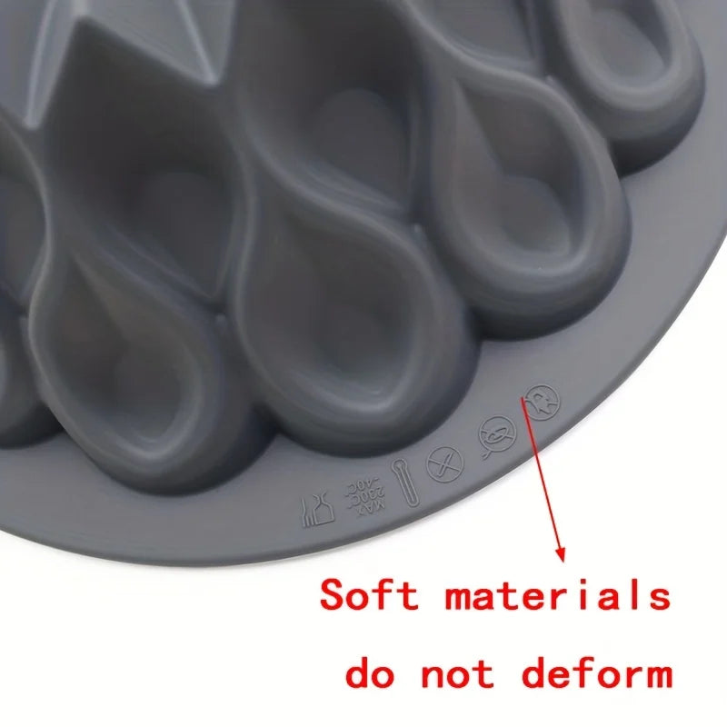 Round Cake Mold Silicone Molds for Cakes Nonstick Cake Pan Baking Forms Pastry Mold