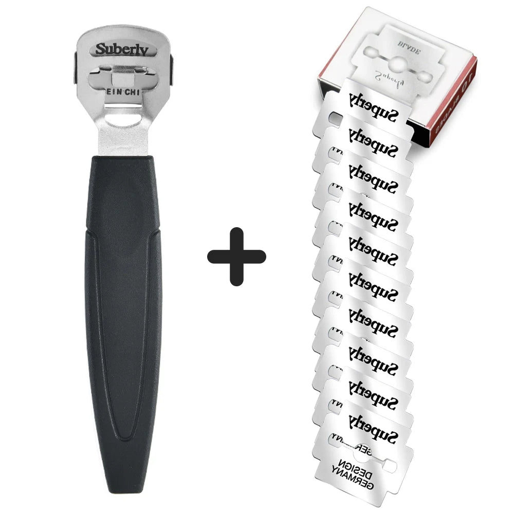 Stainless Steel Callus Remover Feet Shaver Corn Cuticle Cutter Dead Skin Removal Rasp File Foot Care Professional Pedicure Tools
