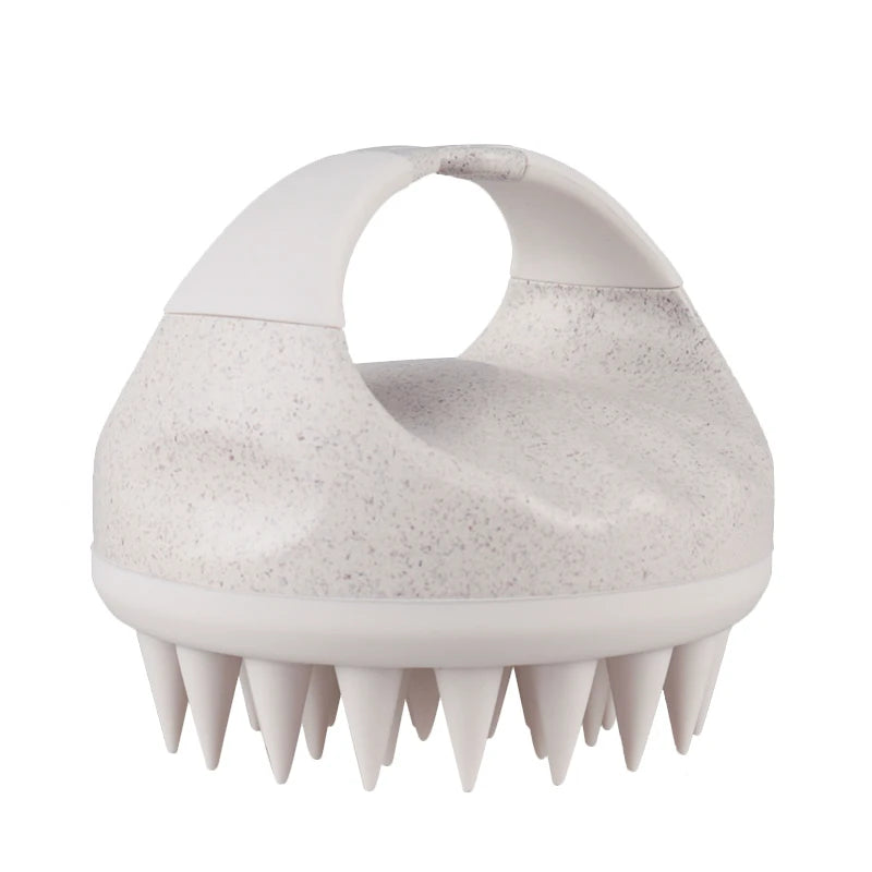 Hair Scalp Massager Brush Silicone Shampoo Brush Head Scrubber Scalp Brush