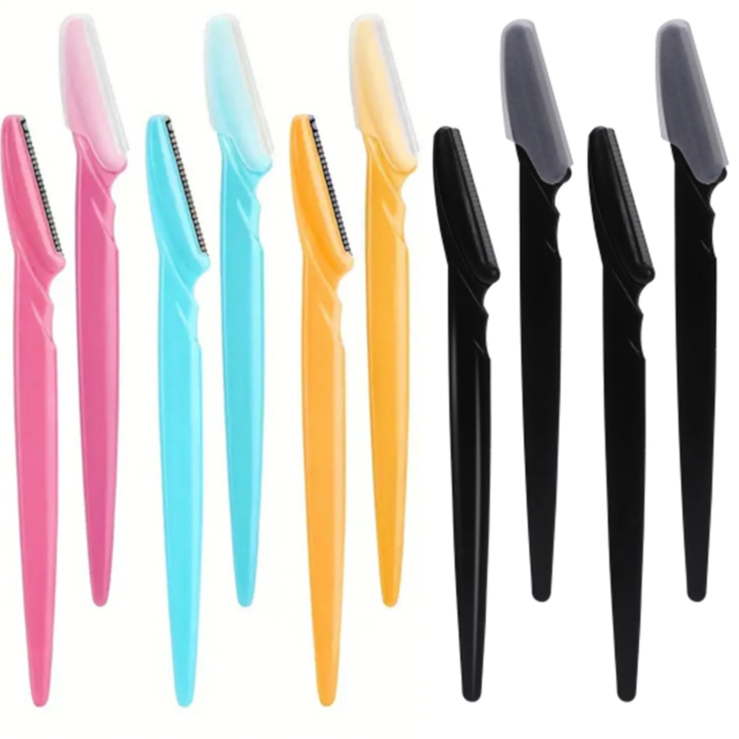 Eyebrow Razor and Face Razor for Women and Men Eyebrow Hair Trimmer and Shaver Dermaplaning Tool for Face with Protective Cover