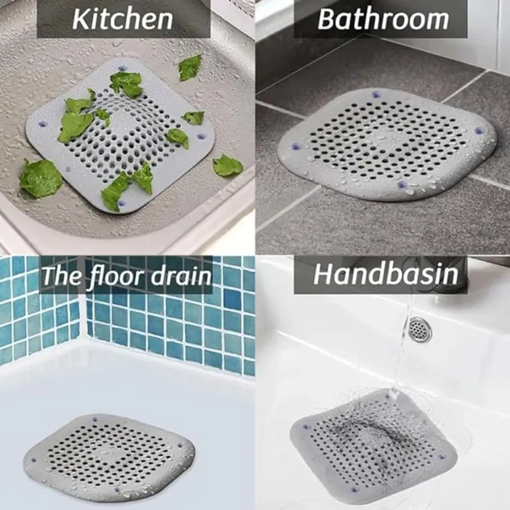 Silicone Kitchen Sink Strainer Home & Kitchen Hair Drain Catcher Shower Drain Strainer Bathtub Drain Strainers Durable