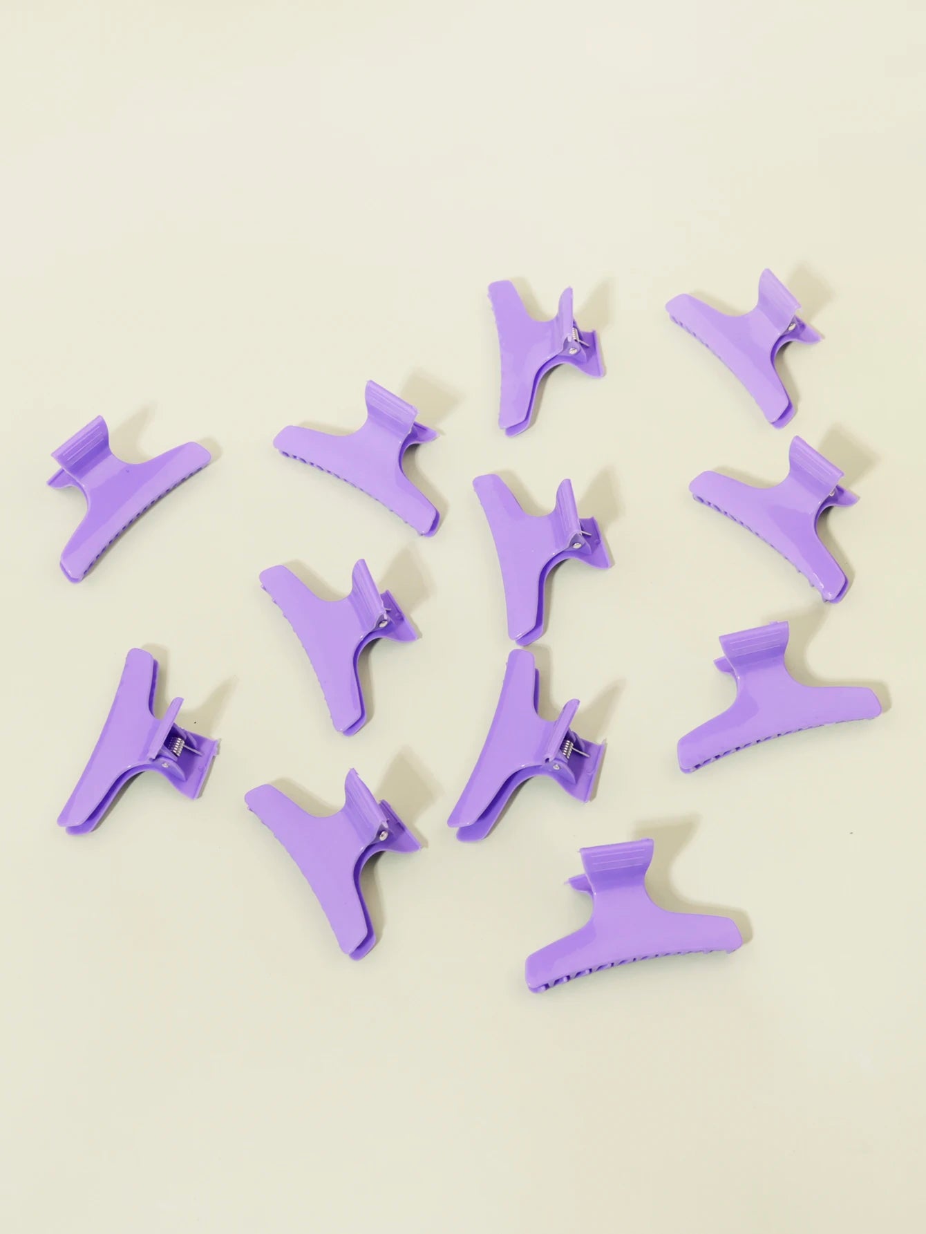 12PCS Smooth Butterfly Hair Clips, Non slip Women's Hair Clips