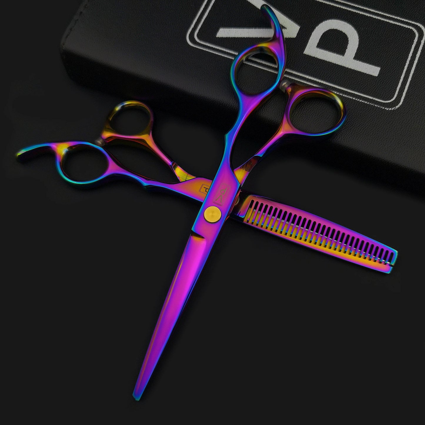 6.0" Hair Scissors Professional Hairdressing Scissors Set Barber Scissors Thinning Shears Hair Cutting Tool Hairdresser Scissors