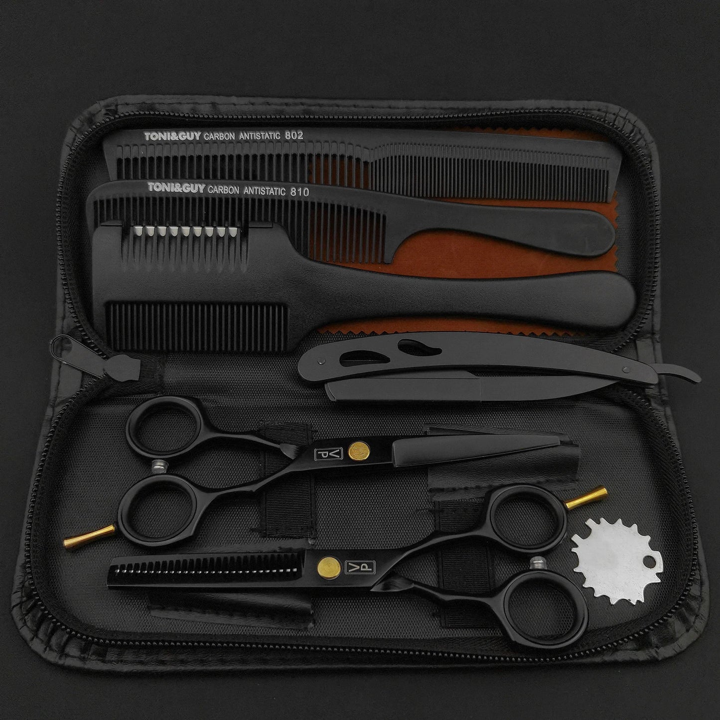 6.0" Hair Scissors Professional Hairdressing Scissors Set Barber Scissors Thinning Shears Hair Cutting Tool Hairdresser Scissors