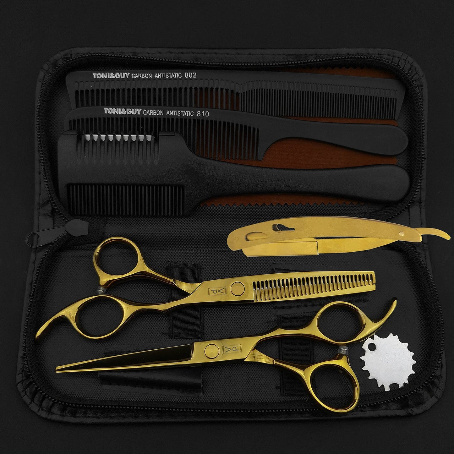 6.0" Hair Scissors Professional Hairdressing Scissors Set Barber Scissors Thinning Shears Hair Cutting Tool Hairdresser Scissors