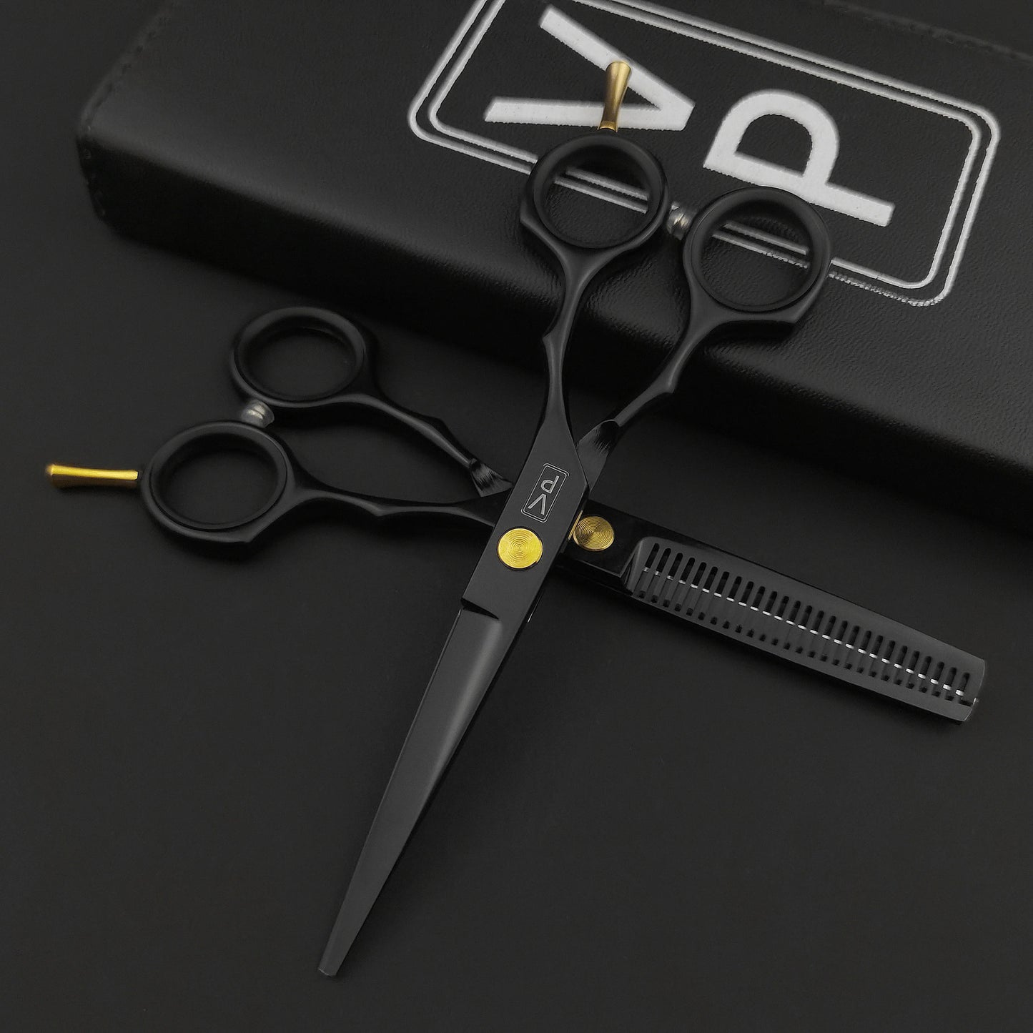 6.0" Hair Scissors Professional Hairdressing Scissors Set Barber Scissors Thinning Shears Hair Cutting Tool Hairdresser Scissors
