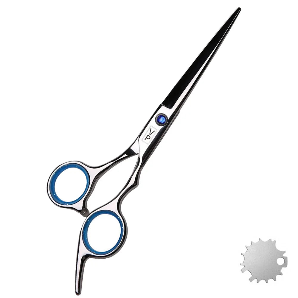6.0" Hair Scissors Professional Hairdressing Scissors Set Barber Scissors Thinning Shears Hair Cutting Tool Hairdresser Scissors