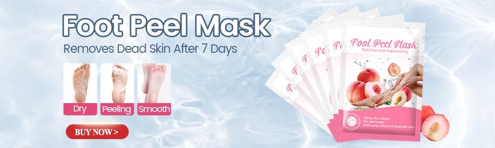 3/6/8 Pair Exfoliating Feet Mask Exfoliating Foot Peel Mask Socks Pedicure Peeling Dead Skin Remover Feet Mask Peel Moisturizing
