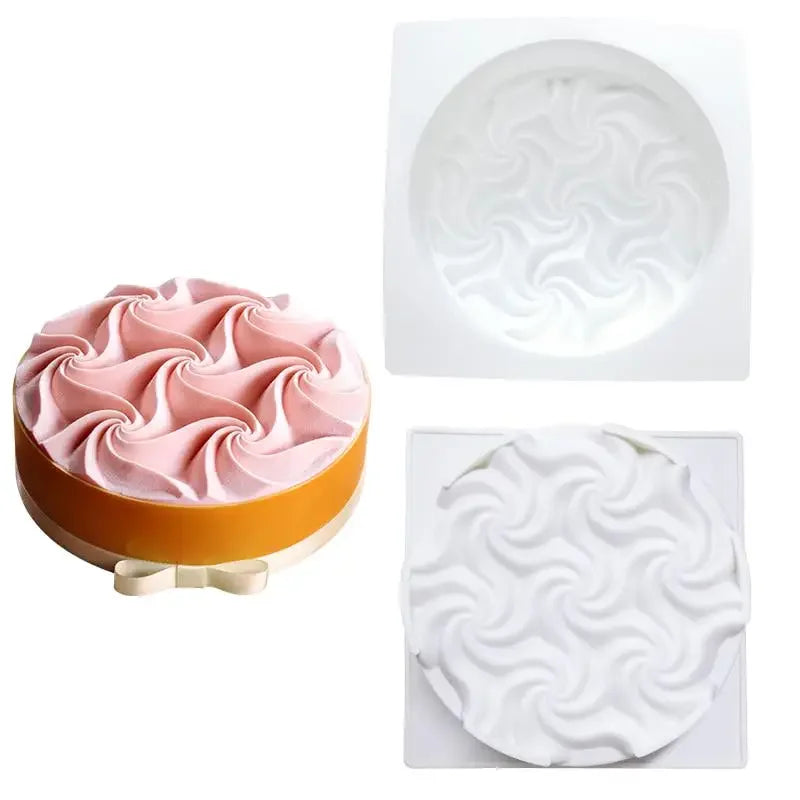 Round Mousse Cake Silicone Mold For Baking Pan Chocolate Fondant Dessert Brownie Pastry Reusable Kitchen Cake Baking Tools