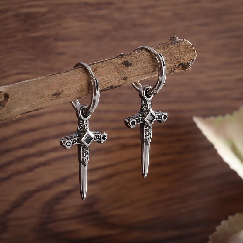Huggie Hoop Earrings Small  Earrings Women Men Ear Piercing Ring Anti-Allergic Jewelry