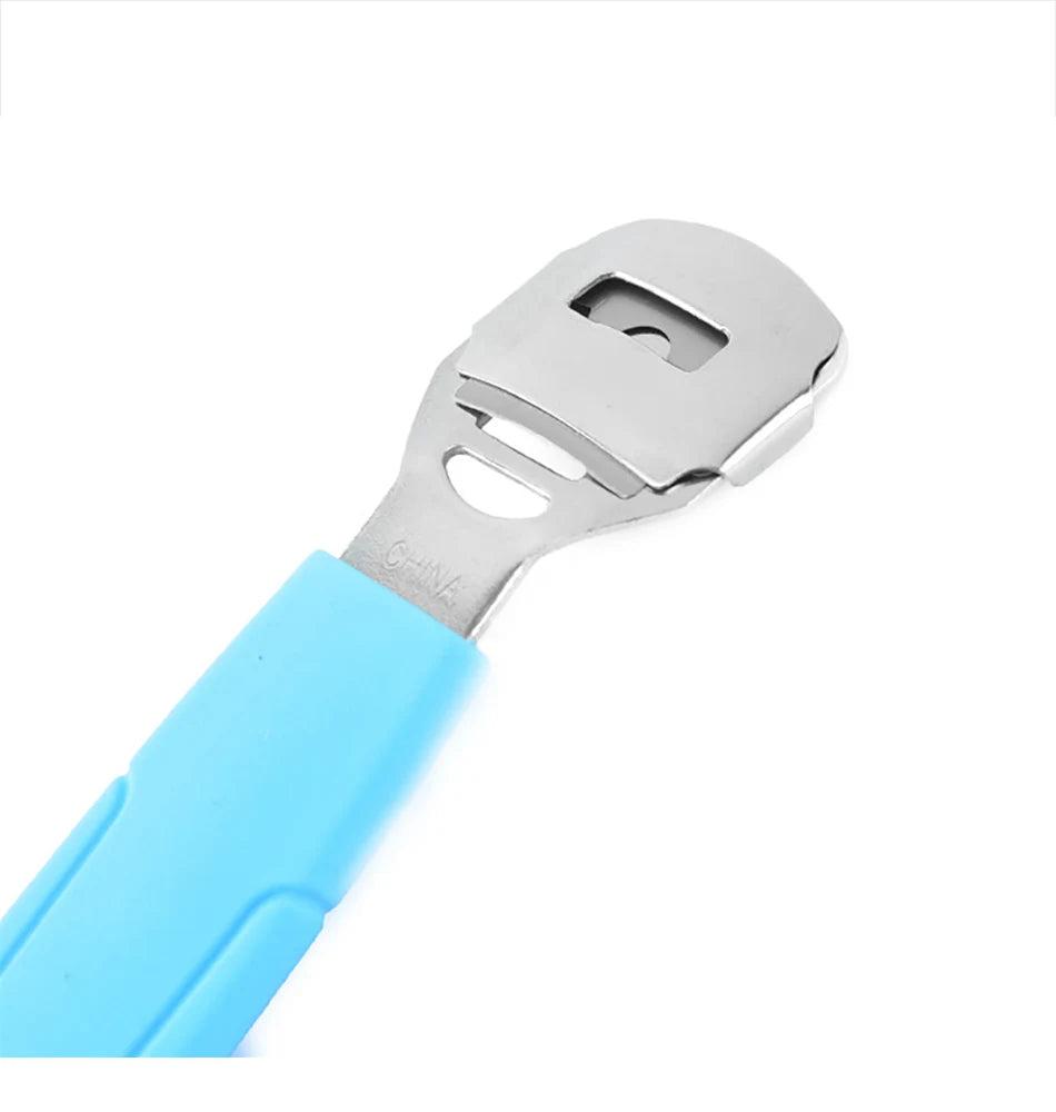 Stainless Steel Callus Remover Feet Shaver Corn Cuticle Cutter Dead Skin Removal Rasp File Foot Care Professional Pedicure Tools