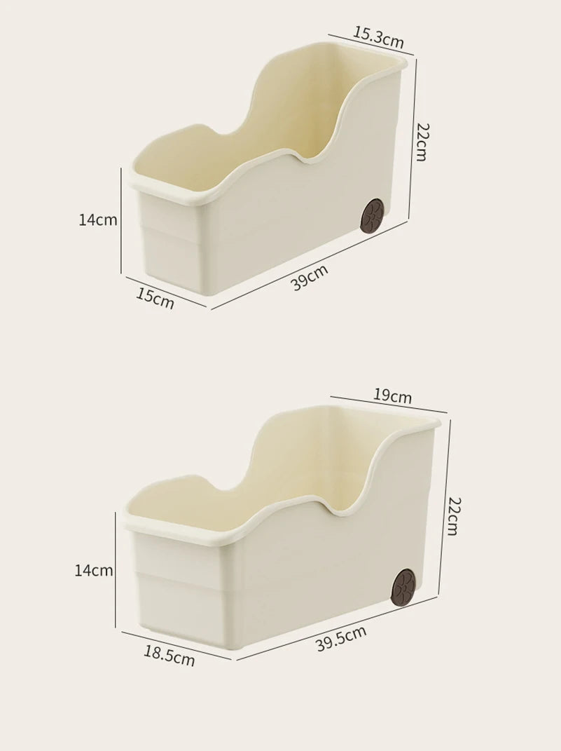Cabinet Organizer With Pulley Seam Sundry Kitchen Organizer Household Office Large Capacity Multifunctional Cabinet Storage Boxe