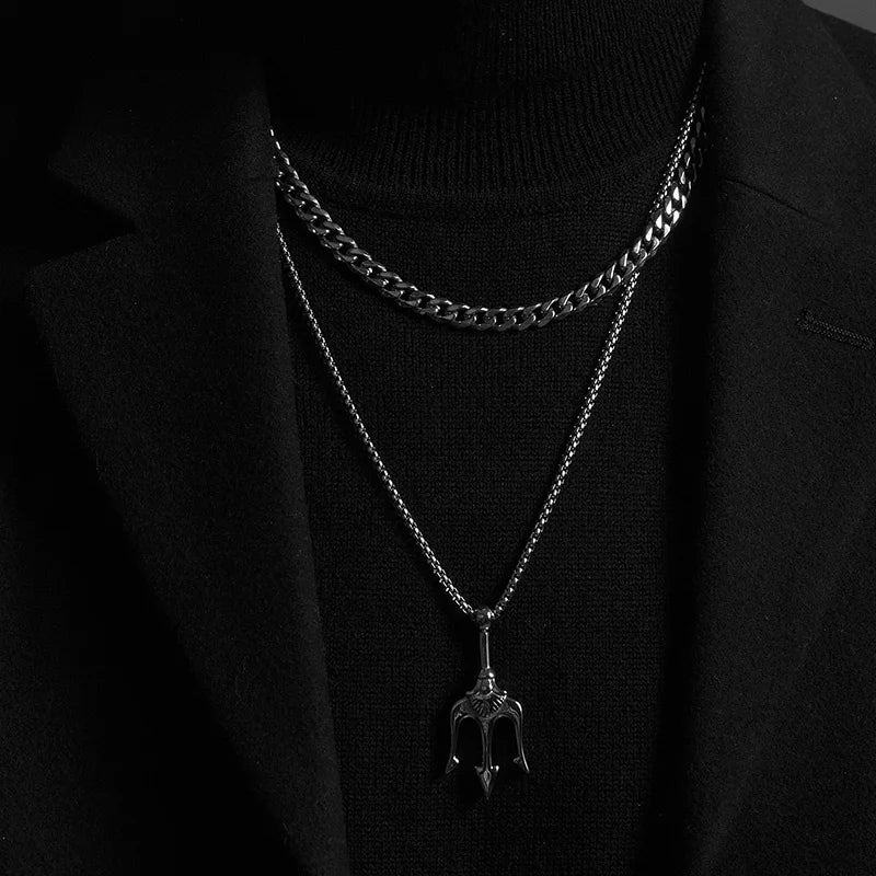 Vnox 3-7mm Cuban Chain Necklaces for Men Women, Stainless Steel Miami Curb Links Chain, Basic Cool Boy Collar