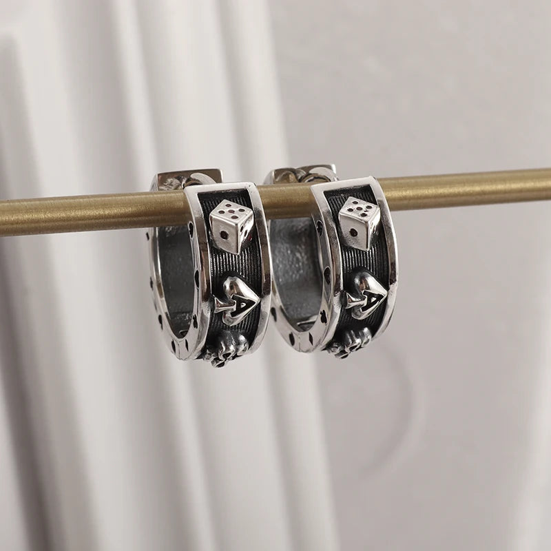 Huggie Hoop Earrings Small  Earrings Women Men Ear Piercing Ring Anti-Allergic Jewelry