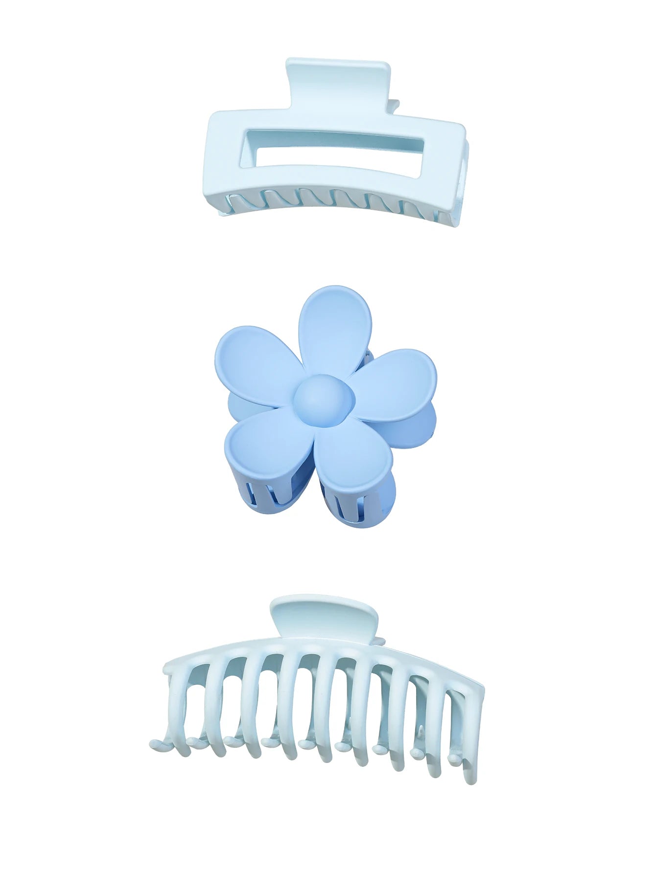 4Pcs Pink Colors Hair Claw Clips Accessories with Multi-Styles, Flower Claw Clips for Thick Hair, Hair Clips For Women Non Slip