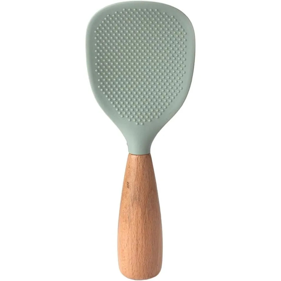 Silicone Rice Spoon, Silicone Spoon, Non Stick Cooking Spoon, Heat-resistant and Heat-resistant Rice Spoon, Reusable Small Tool