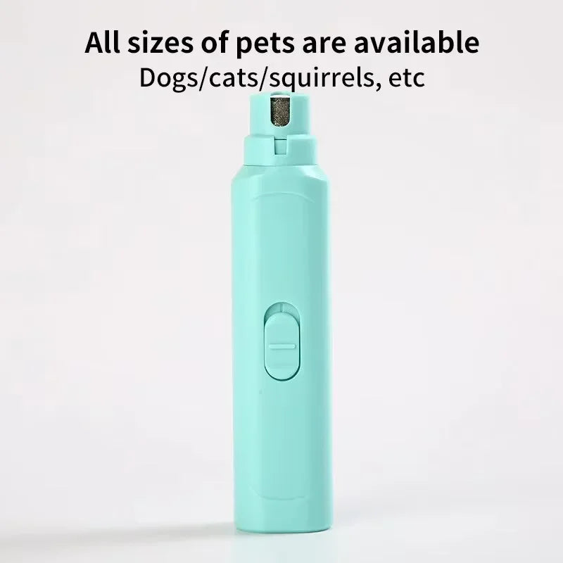 Pet Nail Grinder Dog Cat Battery Model Nail Trimmer Large and Small Dogs Nail Clippers Pet Grooming Tools