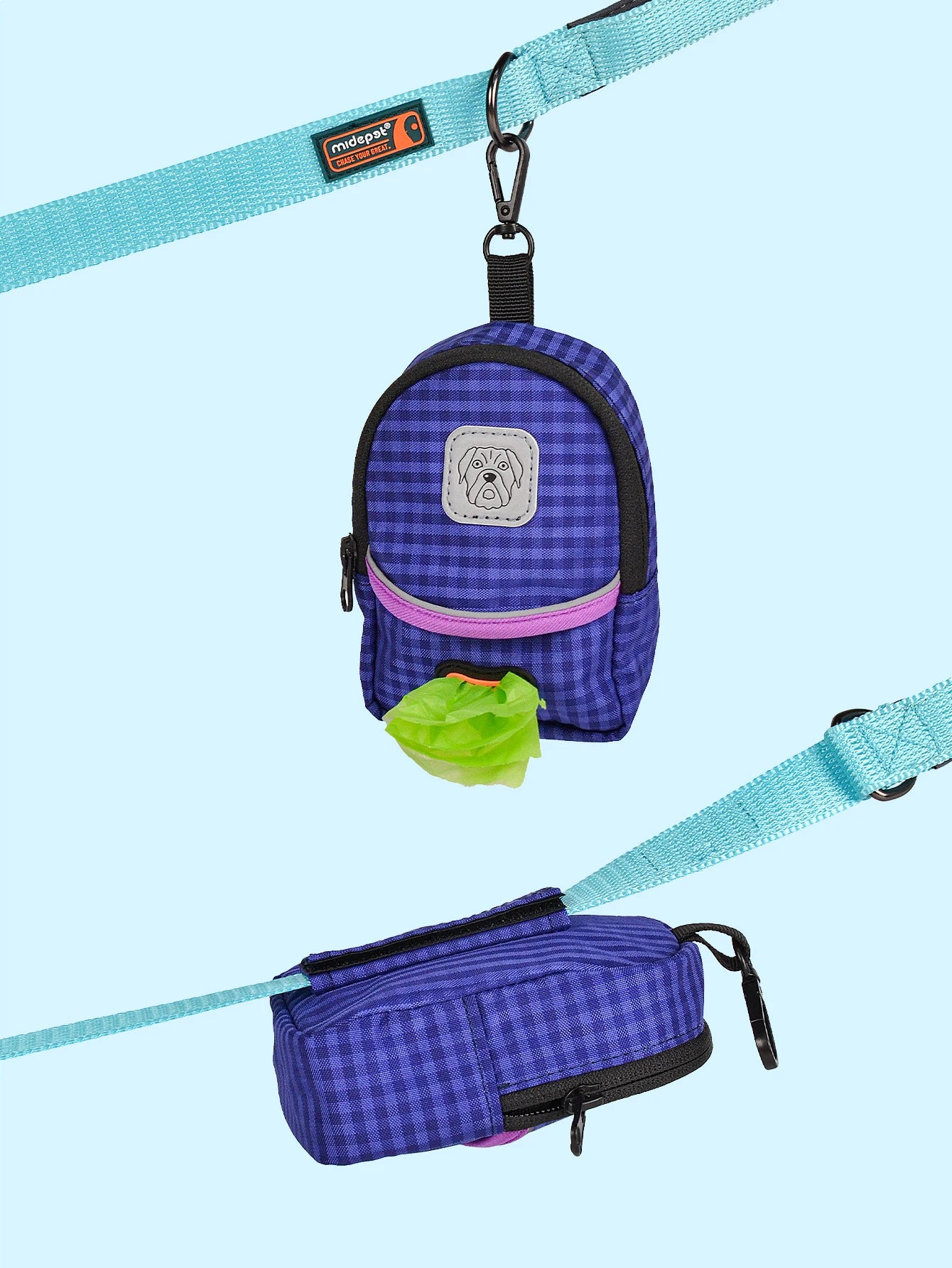 1pcs Dog Training Treat Pouch Bag Portable Pet Pocket Waist Clip Pet Poop Bag Holder Dispenser Can Attached To Any Leashes