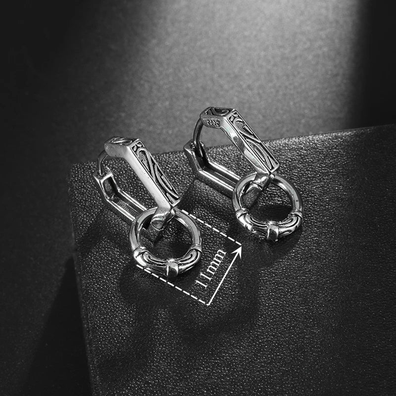 Huggie Hoop Earrings Small  Earrings Women Men Ear Piercing Ring Anti-Allergic Jewelry