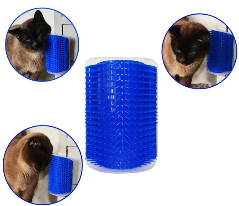1PCS Pet brush Comb Cat self grooming brush Dog cat corner brush Corner massage comb cat grooming brush dog/cat