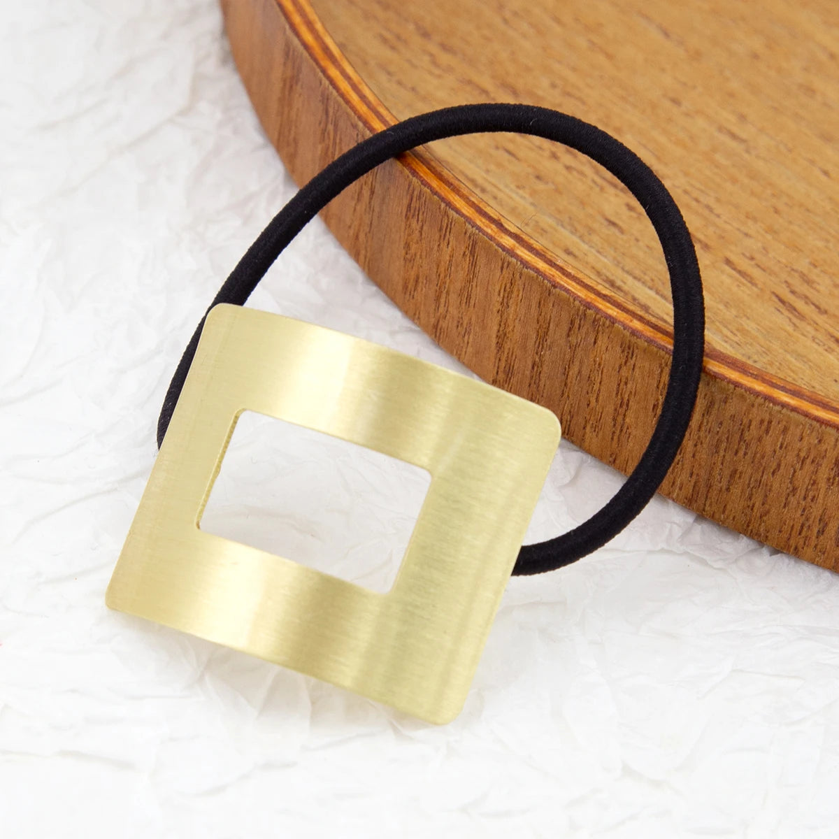 New Korea Women Hair Ropes Metal Hair Bands Ponytail Holder Rubber Band Gum for Hair Ties Scrunchies Hairband Hair Accessories