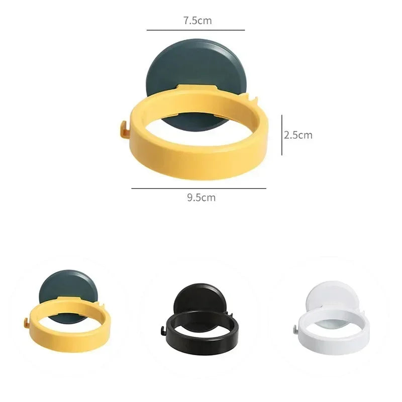 Hair Dryer Straightener Holder Wall Mounted Shelf with Strong Back Glue for Bathroom No Drilling Wire Hanger Strong Adhesive